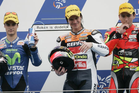 Le Grand Prix des Pays-Bas Moto 2005 : le tour par tour sur Moto-Net