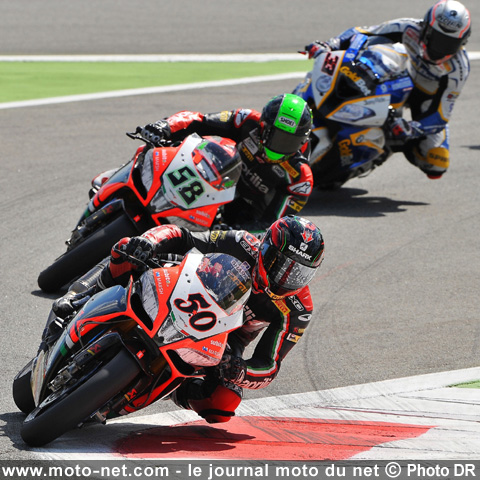 Guintoli, Laverty et Melandri - WSBK Italie (4 sur 15) : Vidéos, déclarations et analyse du SBK à Monza