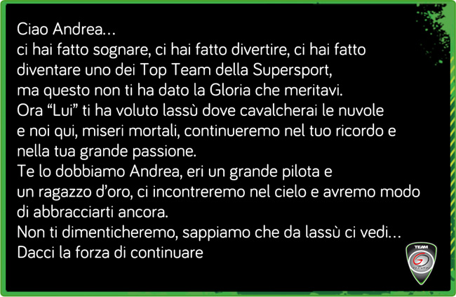WSBK Russie (8 sur 15) : Déclarations et hommages à Antonelli à Moscou