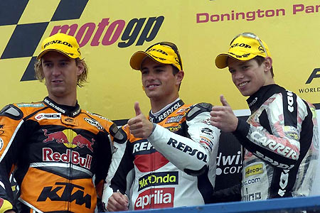 Le Grand Prix de Grande-Bretagne Moto 2005 : le tour par tour sur Moto-Net