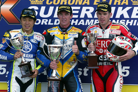 Les manches Superbike et Supersport de Brands Hatch 2005 sur Moto-Net