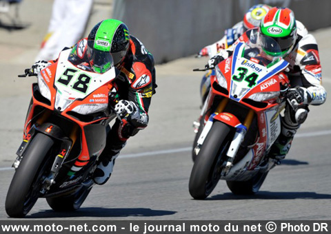  Laverty, Giugliano et Melandri - WSBK ÉTATS-UNIS (12 sur 14) : Vidéos, déclarations et analyse du SBK à Laguna Seca