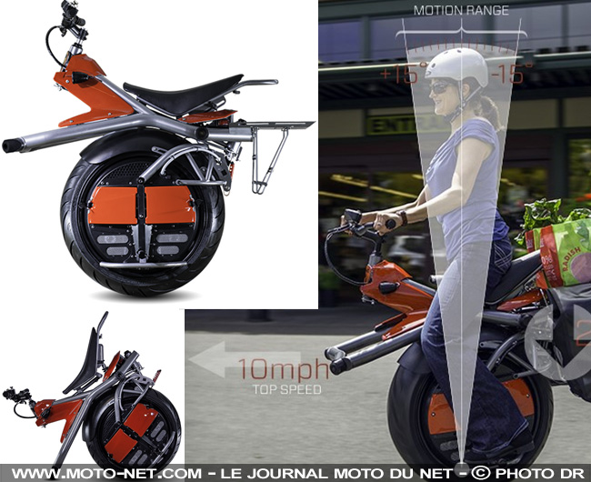 Ryno Motors s'apprête à produire son sccoter à une roue