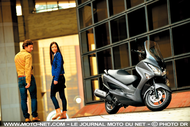 Suzuki peaufine ses Suzuki Burgman 125 et 200 pour 2014