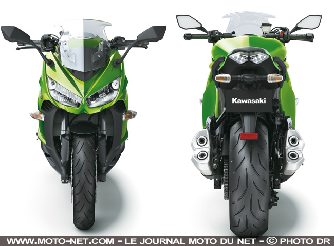 Kawasaki Z1000SX 2014 : la version électronique