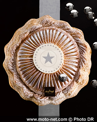 Galette des Rois Lenôtre Harley-Davidson pour l'Epiphanie 2011