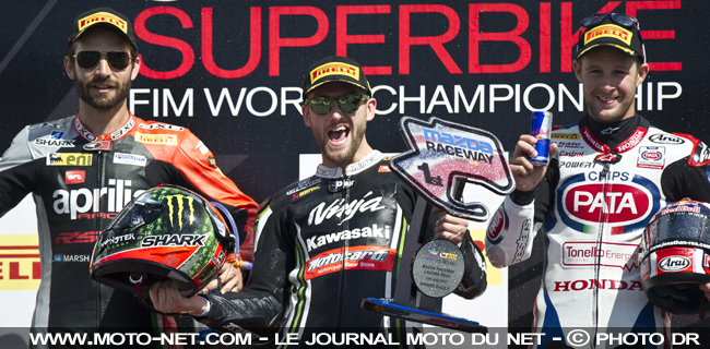 Guintoli 2ème, Sykes 1er et Rea 3ème - WSBK États-Unis (9 sur 13) : Vidéos, déclarations et analyse du SBK à Laguna Seca