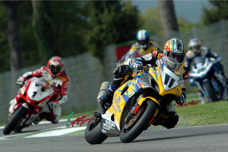 Les manches Superbike et Supersport d'Imola 2005 sur Moto-Net