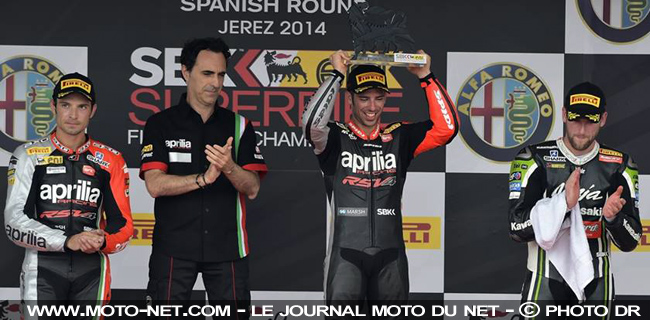 Guintoli 2ème, Melandri 1er et Sykes 3ème - WSBK Espagne (10 sur 12) : Déclarations et analyse du SBK à Jerez