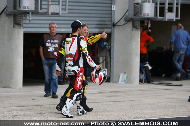 Galerie photos 24H Moto du Mans 2014 : 09 - arrivée