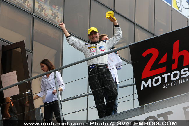 Galerie photos 24H Moto du Mans 2014 : 09 - arrivée