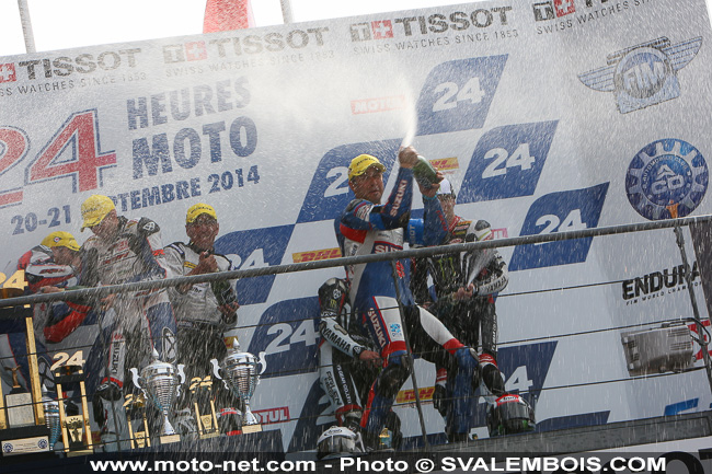 Galerie photos 24H Moto du Mans 2014 : 09 - arrivée