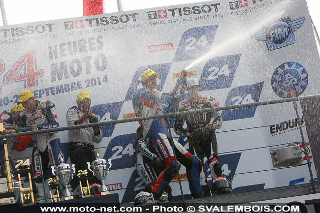 Galerie photos 24H Moto du Mans 2014 : 09 - arrivée