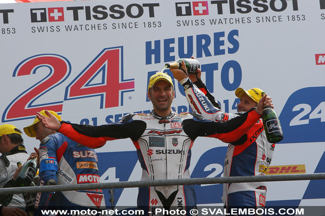 Galerie photos 24H Moto du Mans 2014 : 09 - arrivée