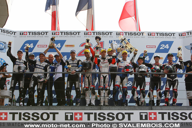 Galerie photos 24H Moto du Mans 2014 : 09 - arrivée