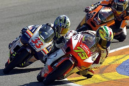 Le Grand Prix de Valence Moto 2005 : le tour par tour sur Moto-Net