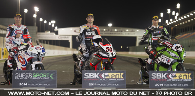 Van den Mark champion Supersport, Guintoli champion Superbike et Salom champion Evo - WSBK Qatar (12 sur 12) : Déclarations et analyse du SBK à Losail