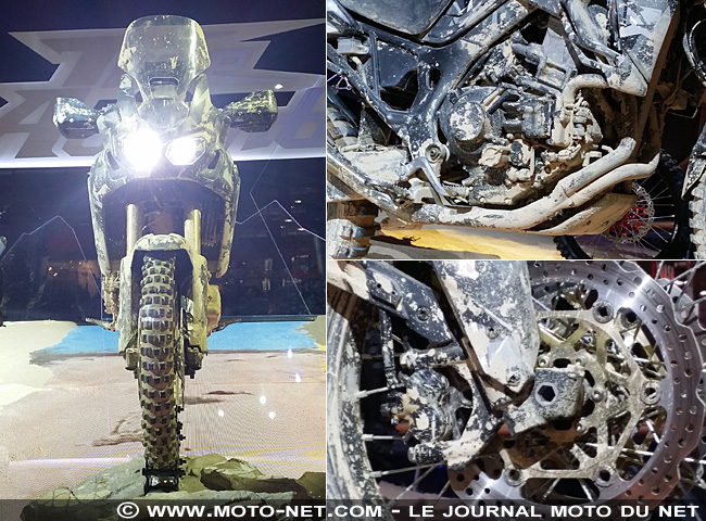 Nouveautés 2015 EICMA : Honda dévoile son prototype de trail CRF1000F