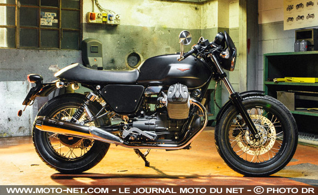 Le Moto Guzzi Garage pour personnaliser votre V7