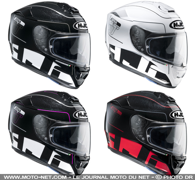 Nouvelles décorations Balmer pour le casque moto HJC R-PHA ST