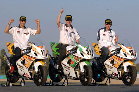 7 épreuves pour la GSX-R European Cup 2006