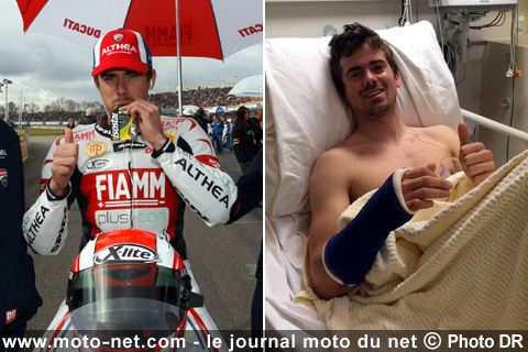 Nico Terol avant/après - WSBK Pays-Bas (4 sur 13) Déclarations et analyse du Superbike à Assen