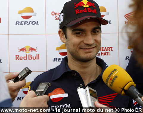 Pedrosa de retour pour le GP de France moto