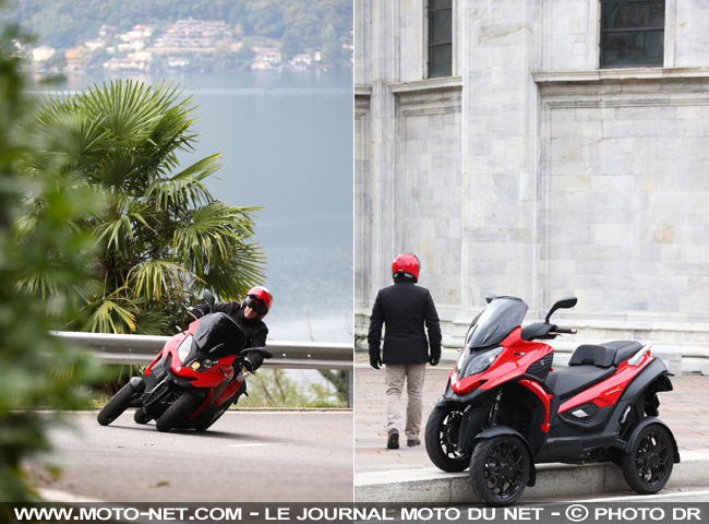 Quadro lance son scooter à 4 roues Quadro4