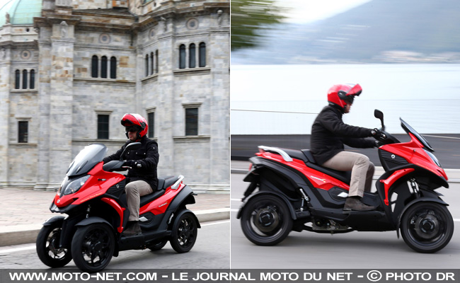 Quadro lance son scooter à 4 roues Quadro4