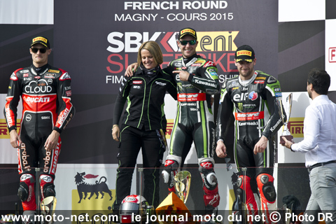 Davies 2ème, Rea 1er et Sykes 3ème - WSBK France (12 sur 13) Déclarations et analyse du Superbike à Magny-Cours