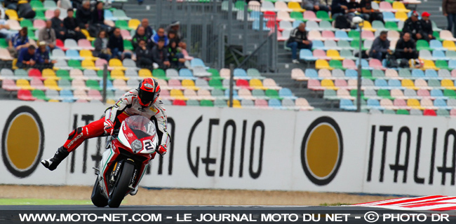 Leon Camier - WSBK France (12 sur 13) Déclarations et analyse du Superbike à Magny-Cours