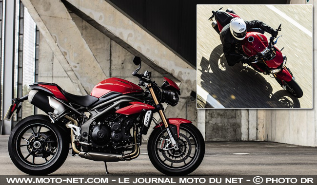 Nouveau moteur pour les Triumph Speed Triple S et R 2016
