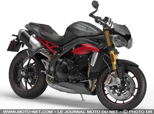 Nouveau moteur pour les Triumph Speed Triple S et R 2016