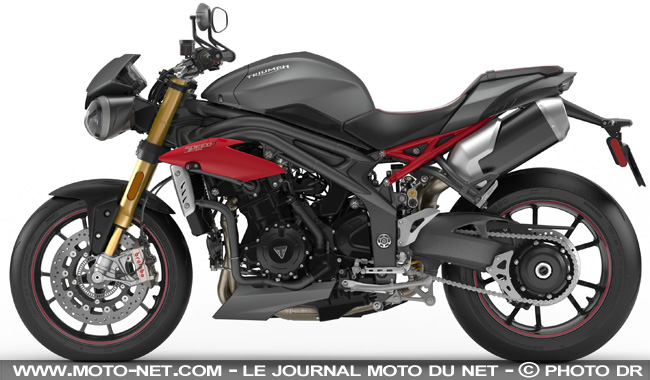 Nouveau moteur pour les Triumph Speed Triple S et R 2016