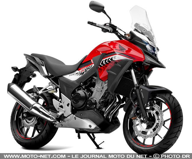 Nouveau trail Honda CB500X 2016