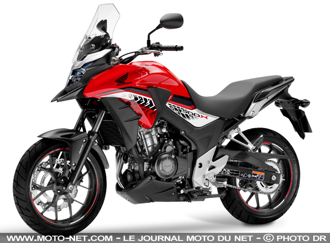 Nouveau trail Honda CB500X 2016