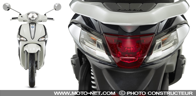 Nouveautés Piaggio 2016 : sur les chapeaux de grandes roues