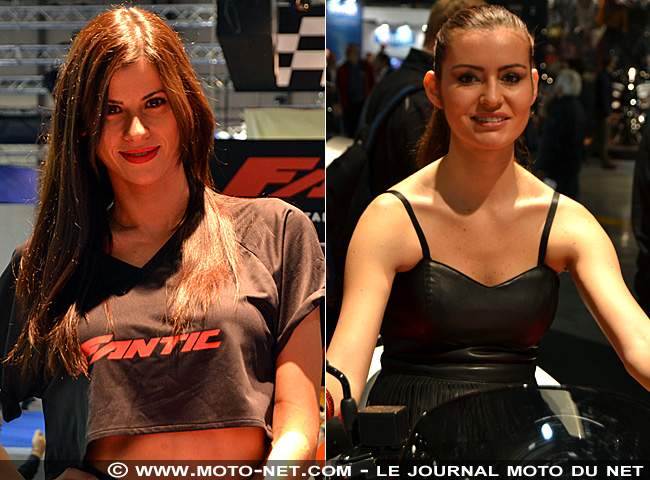 En direct de l'EICMA : les plus belles hôtesses du salon de Milan