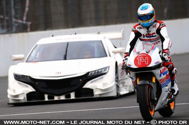 Fête de fin de saison au Japon pour les pilotes Honda du HRC