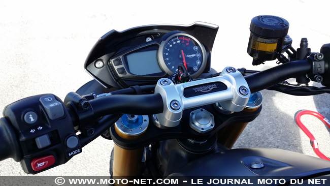 Essai de la nouvelle Triumph Speed Triple 2016 : premières infos et vidéos