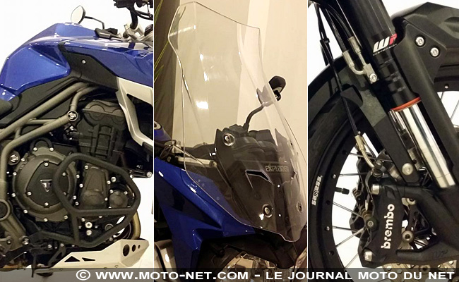 Prix, puissance et couple des nouveaux Triumph Explorer 2016