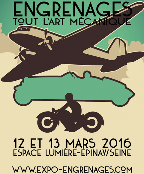 Engrenages, premier salon des arts mécaniques à Epinay