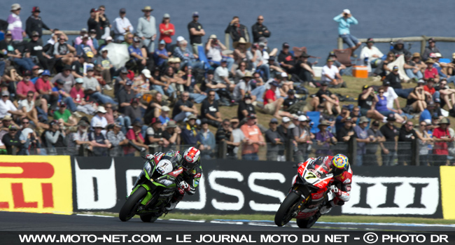 Sykes, Rea, Davies, Giuglinao, Van den Mark, Lowes et Hayden - WSBK Australie (1 sur 14) Déclarations des pilotes World Superbike à Phillip Island