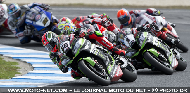 Sykes, Rea, Davies, Giugliano, Van den Mark, Lowes et Hayden - WSBK Australie (1 sur 14) Déclarations des pilotes World Superbike à Phillip Island