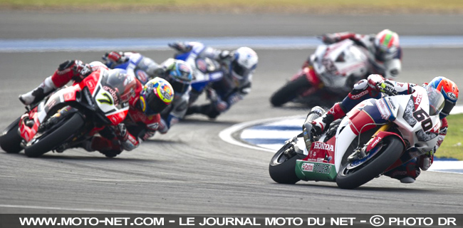  Van den Mark, Davies, Lowes, Guintoli et Hayden - WSBK Thaïlande (2 sur 14) Déclarations des pilotes World Superbike à Buriram