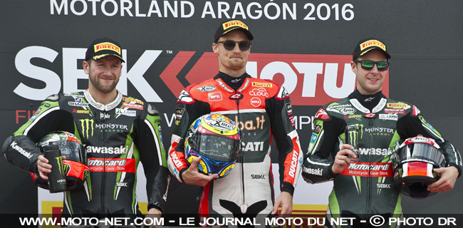  Sykes 2ème, Davies 1er et Rea 3ème - WSBK Espagne (3 sur 14) Déclarations des pilotes World Superbike à Aragon