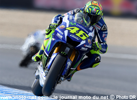 GP d'Espagne Moto GP : Rossi corrige Lorenzo et Marquez
