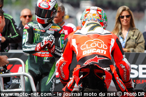  Rea et Davies - WSBK Italie (5 sur 13) Déclarations des pilotes World Superbike à Imola