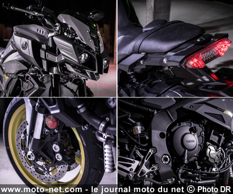 Essai Yamaha MT-10 : gueule de tueuse et corps d'athlète