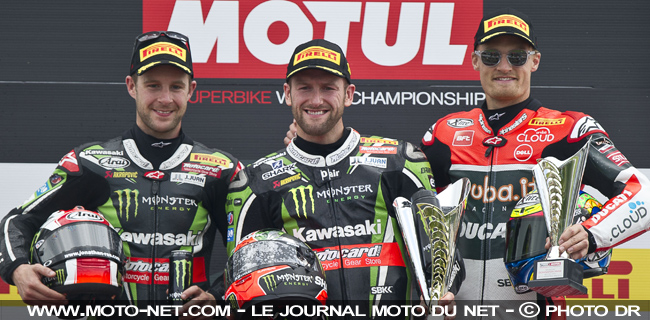 Rea 2ème, Sykes 1er et Davies 3ème - WSBK Grande-Bretagne (7 sur 13) Déclarations des pilotes World Superbike à Donington Park